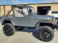 1985 Jeep CJ7 ANVIL GRAY 6 cyl Manual EZ Custom4x4 - Image 9