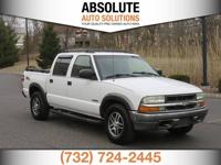 2002 Chevrolet S-10 LS 4dr Crew Cab 4WD SB Chevrolet S-10 Truck - Image 4