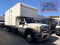 2011 FORD F550 XLT 20' 3 TON STUDIO GRIP MOVING BOX TRUCK LIFTGATE GAS GARDENA/ LOS ANGELES DELIVERY