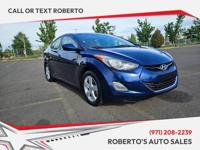 2013 Hyundai Elantra GLS 4dr Sedan 6A Sedan Roberto's Auto Sales