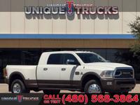2017 DODGE RAM 3500 LARAMIE LONGHORN MEGACAB DRW 4X4 ~ UNIQUE TRUCKS NO OBLIGATION DELIVERY AVAILABLE! - Image 2
