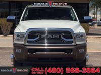 2017 DODGE RAM 3500 LARAMIE LONGHORN MEGACAB DRW 4X4 ~ UNIQUE TRUCKS NO OBLIGATION DELIVERY AVAILABLE! - Image 3