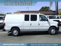 2010 Ford E350 Cargo Work Van V10 6.8L POWER Utility Box Truck Loaded LOW MILES Great for RV Camper Cargo Recreational Use! LOW MILES! - Image 2