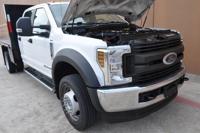 2018 FORD F550 6.7L TURBO POWER STROKE 4X4 CREW CAB 9ft FLAT BED HOUSTON - Image 10
