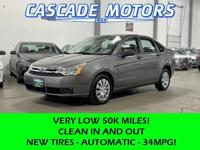 2011 FORD FOCUS S *LOW 50K MILES* CLEAN TITLE civic corolla forte crv CASCADE MOTORS