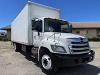 2020 HINO 268 26ft HIGH CUBE BOX BIG ALUMINUM LIFTGATE **W WARRANTY** SAN FRANCISCO - Image 4