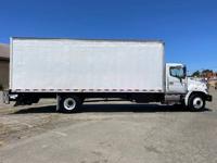 2020 HINO 268 26ft HIGH CUBE BOX BIG ALUMINUM LIFTGATE **W WARRANTY** SAN FRANCISCO - Image 5