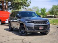 2025 Jeep Grand Cherokee L Summit 4x4 suv Baltic Gray Metallic CALL 720-307-6446 FOR AVAILABILITY