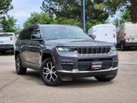 2024 Jeep Grand Cherokee L Limited 4x4 suv Baltic Gray Metallic CALL 720-307-6446 FOR AVAILABILITY