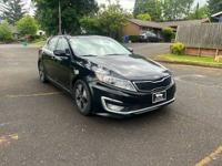 2012 Kia Optima hybrid black PORTLAND - Image 3