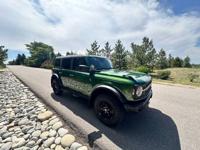 2022 Ford Bronco Black Diamond 2.7l ~ Low miles, Immaculate, Green/Blk - Image 5