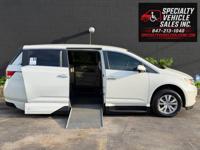 2015 Honda Odyssey Wheelchair Accessible Mobility Van Skokie - Image 3