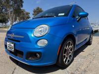 2015 Fiat 500 Sport “Low Miles” “CARFAX” “Gas Saver” “Leather” Chula Vista “898 Broadway”