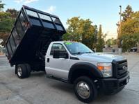 2013 FORD F-450 SUPERDUTY GAS V10 12FT.DUMP+2000LB.LIFT NEW BUILD*SALE PORTLAND OREGON