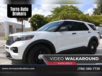 2020 Ford Explorer Hybrid Police Interceptor Utility FPIU PPV 44K city of atlanta