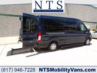 FORD T350 MIDROOF TRANSIT WHEELCHAIR LIFT HANDICAP MOBILITY VAN Irving, TX - Image 2