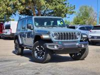 2025 Jeep Wrangler 4xe Rubicon 4xe suv Anvil Clear Coat CALL 720-307-6446 FOR AVAILABILITY