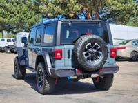 2025 Jeep Wrangler 4xe Rubicon 4xe suv Anvil Clear Coat CALL 720-307-6446 FOR AVAILABILITY - Image 4