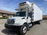 2019 INTERNATIONAL MV 26ft REEFER BOX TRUCK **NON-CDL, CUMMINS** SAN FRANCISCO