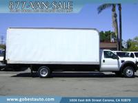 2010 Ford F550 LIFTGATE 20' Box Truck Cargo Van Utility Ex-Gov 27,000 MILES! ONLY 27,000 ORIGINAL LOW MILES! WOW LOW LOW MILES! - Image 2