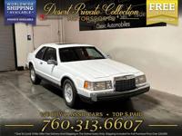1990 Lincoln Mark VII LSC Coupe with 88,985 miles Desert Private Collection (760) 313-6607