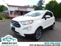 2020 Ford Eco Sport Titanium suv Diamond White CALL 503-836-3777 FOR AVAILABILITY - Image 2