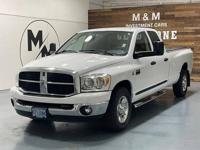2007 Dodge Ram 2500 SLT BIG HORN 6.7L CUMMINS DIESEL / 59,000 MILES DR (2500) + MM Investment Cars-Gladstone / WE SHIP NATIONWIDE