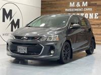 2017 Chevrolet Chevy Sonic Premier Auto Hatchback Sunroof Leather 62K Miles + MM Investment Cars-Gladstone / WE SHIP NATIONWIDE