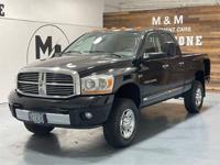 2006 Dodge Ram 2500 Laramie 4X4 5.7L V8 /1-OWNER / 65K MILES 2500 + MM Investment Cars-Gladstone / WE SHIP NATIONWIDE