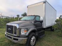 2017 Ford F-650 Box Truck V10 Gasoline Vista - Image 2