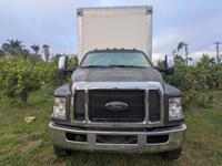 2017 Ford F-650 Box Truck V10 Gasoline Vista - Image 4