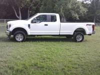 2019 F250 4x4 Ext Cab Long Bed Work Truck 6.2L V8 Gas Flex Fuel Henryetta
