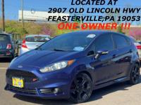 2016 FORD FIESTA ST ONE OWNER MANUAL RUNS STRONG WE FINANCE FEASTERVILLE