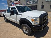 2015 Ford F-250 Super Duty CREW 4X4 1OWNER RUNS&DRIVES GREAT BEDLINE