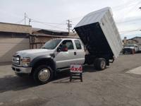 2009 FORD F550, CHIPPER DUMP! 4X4, GAS- CA SMOG OK, I FINANCE HERE I FINANCE HERE! vehiclecenterandfinance.com - Image 8