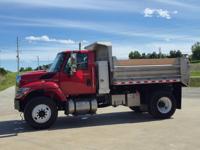 2010 INTERNATIONAL 7400 DT466 HD Dump Truck Auto AC 51K Low Mi 1 Own ! Saint Joseph, MO - Image 7