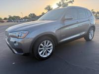 2017 BMW X3 SDRIVE28I SPORT UTILITY VEHICLE WITH 105 MILES North Phoenix