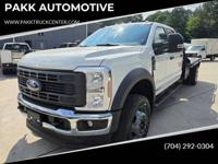 2024 Ford F550 XL 4x4 Crew Cab 11ft Flatbed Hauler Work Bed Farm Truck