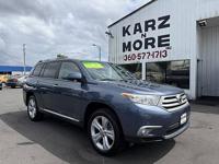 2013 Toyota Highlander 4dr SUV Limited V6 Auto 4WD 119K Leather Moon P olympia / thurston