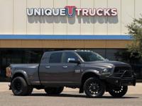 2018 DODGE RAM 3500 LARAMIE MEGACAB 4X4 LIFTED ~ UNIQUE TRUCKS DELIVERED RIGHT TO YOU! NO OBLIGATION!