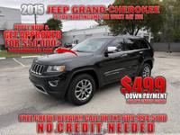 2015 JEEP GRAND CHEROKEE & YOU OWN IT! WE DONT CARE ABOUT CREDIT! FREE CREDIT REPAIR