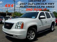 2013 GMC YUKON 4X4 3RD ROW RUNS STRONG DO NOT MISS OUT FEASTERVILLE