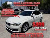 2018 BMW 330E SERIES! COME TODAY! BRING & WE WILL GET YOU DRIVING FREE CREDIT REPAIR