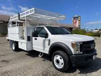 2019 FORD F550 MECHANICS / CONTRACTORS TRUCK **HAS COMPRESSOR AND CRAN SAN FRANCISCO - Image 3