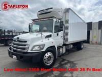 2018 Hino 338 LOW MILES! 3300 HOUR REEFER UNIT! 26 FT BOX! - Image 2