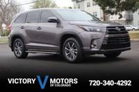 2018 Toyota Highlander AWD All Wheel Drive XLE SUV Victory Motors of Colorado