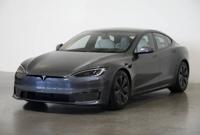 2022 TESLA MODEL S PLAID MATRIX LIGHTS FULL SELF DRIVE COMP. LOW MILES TILTING SCREEN! - Image 5