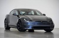 2022 TESLA MODEL S PLAID MATRIX LIGHTS FULL SELF DRIVE COMP. LOW MILES TILTING SCREEN! - Image 6