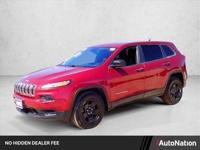 2015 Jeep Cherokee Sport 4x4 4WD SUV AUTONATION Call (720) 799-0905 or MESSAGE/CHAT to confirm availability