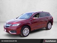 2016 Acura RDX Tech Pkg AWD All Wheel Drive SUV AUTONATION Call (720) 799-0905 or MESSAGE/CHAT to confirm availability